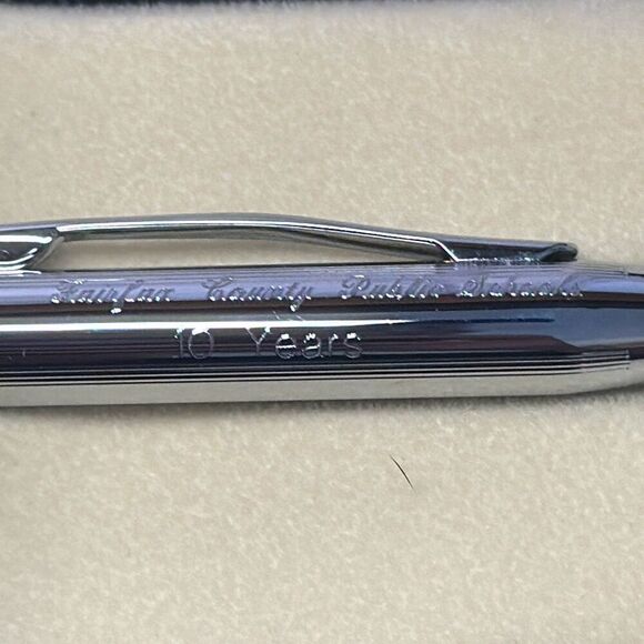 Cross Pen Engraved Fairfax County Public Schools 10 Years  Pen in Original Box - Picture 8 of 10